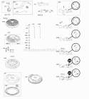 Controls Flywheel Governor Spring Diagram and Parts List for  Briggs and Stratton Engine